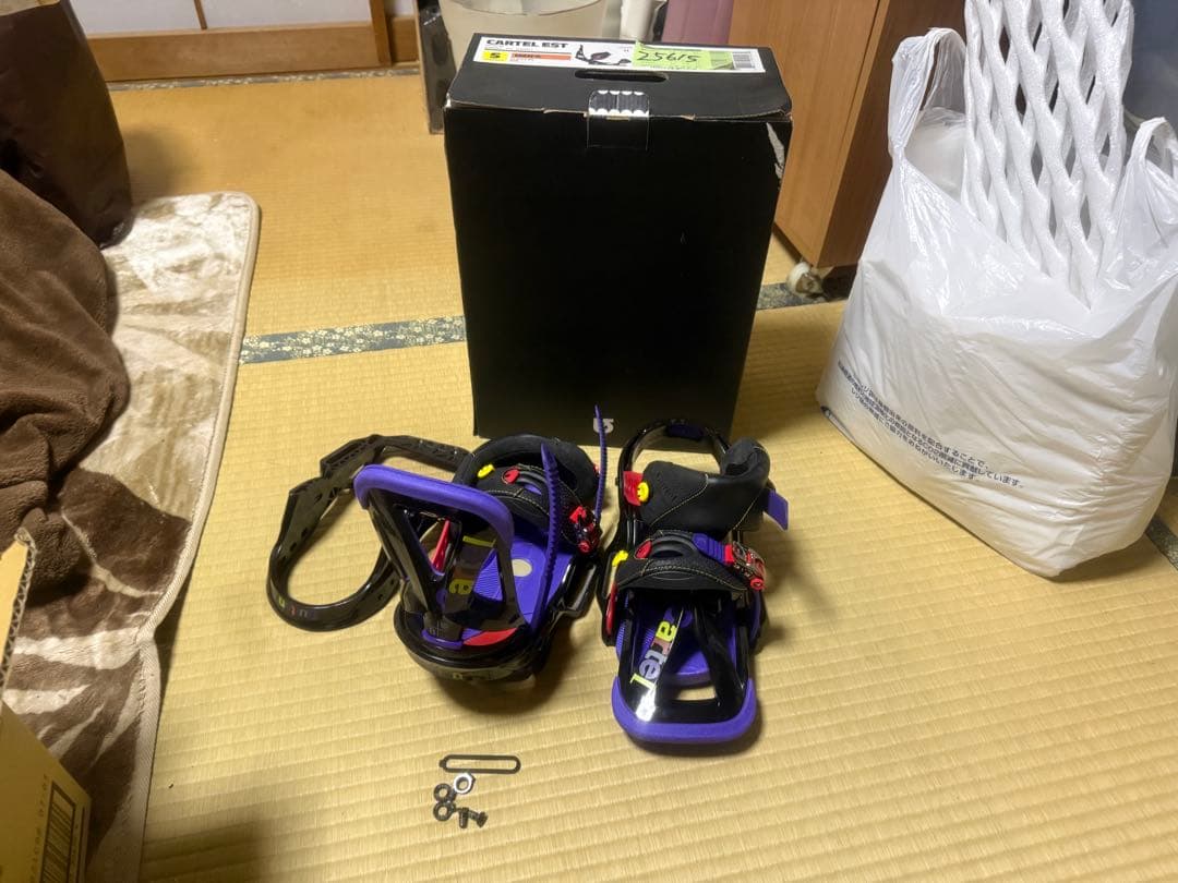 BURTON Cartel スノーボードビンディング Men's Sサイズ