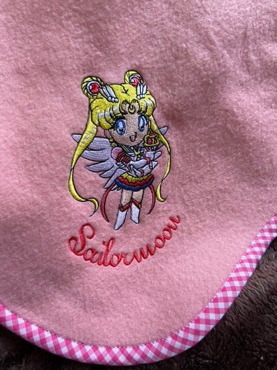 レア　セーラームーン　ひざ掛け　当時品