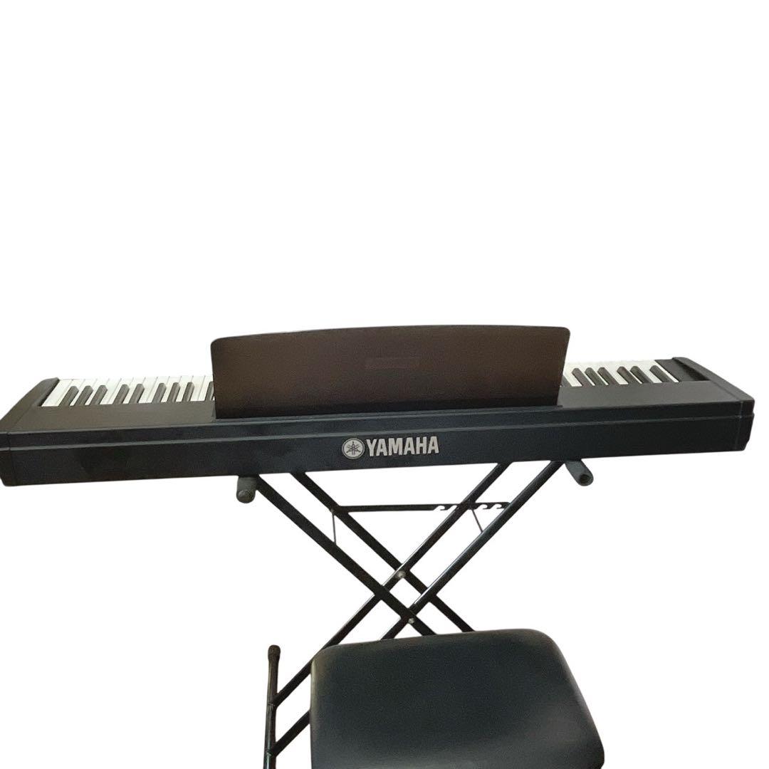 【動作確認済み】YAMAHA 電子ピアノ P-80 ペダル スタンド 椅子