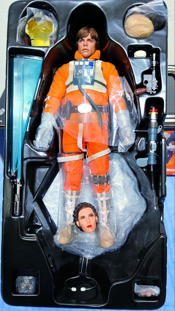 HOTTOYs•STARWARS[ルーク]レイアヘッド付き!土日限定価格!!