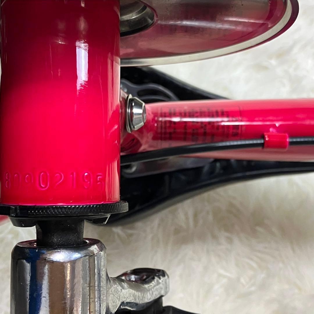 【極美品】へんしんバイク 12インチ ピンク スタンド付