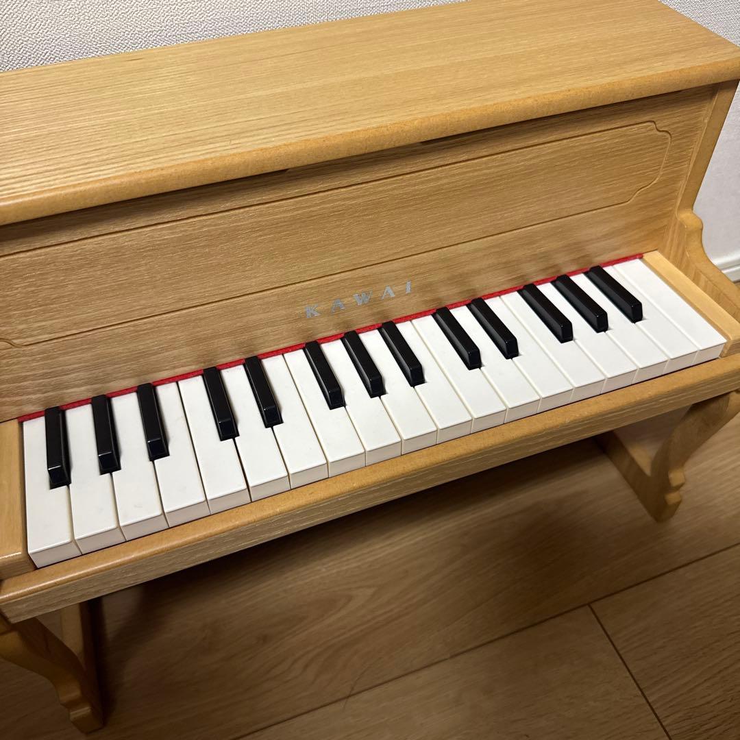 KAWAI ミニピアノ トイピアノ　32鍵 アップライト　ナチュラル
