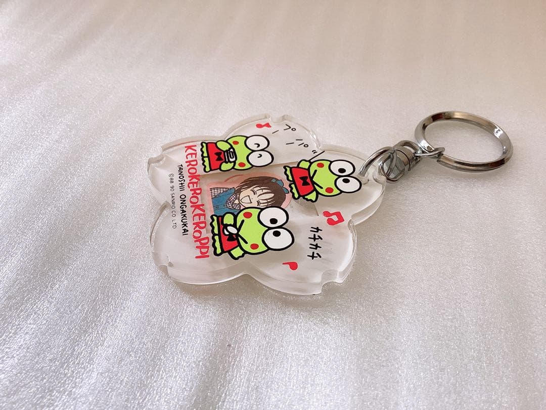 昭和レトロ サンリオ❤︎けろけろけろっぴ❤︎キーホルダー&缶ペンケース ⭐️特典付き⭐️