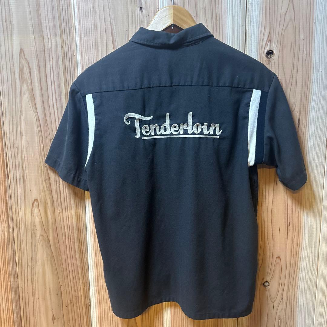 テンダーロイン　ボーリングシャツ半袖　黒　Ｓ