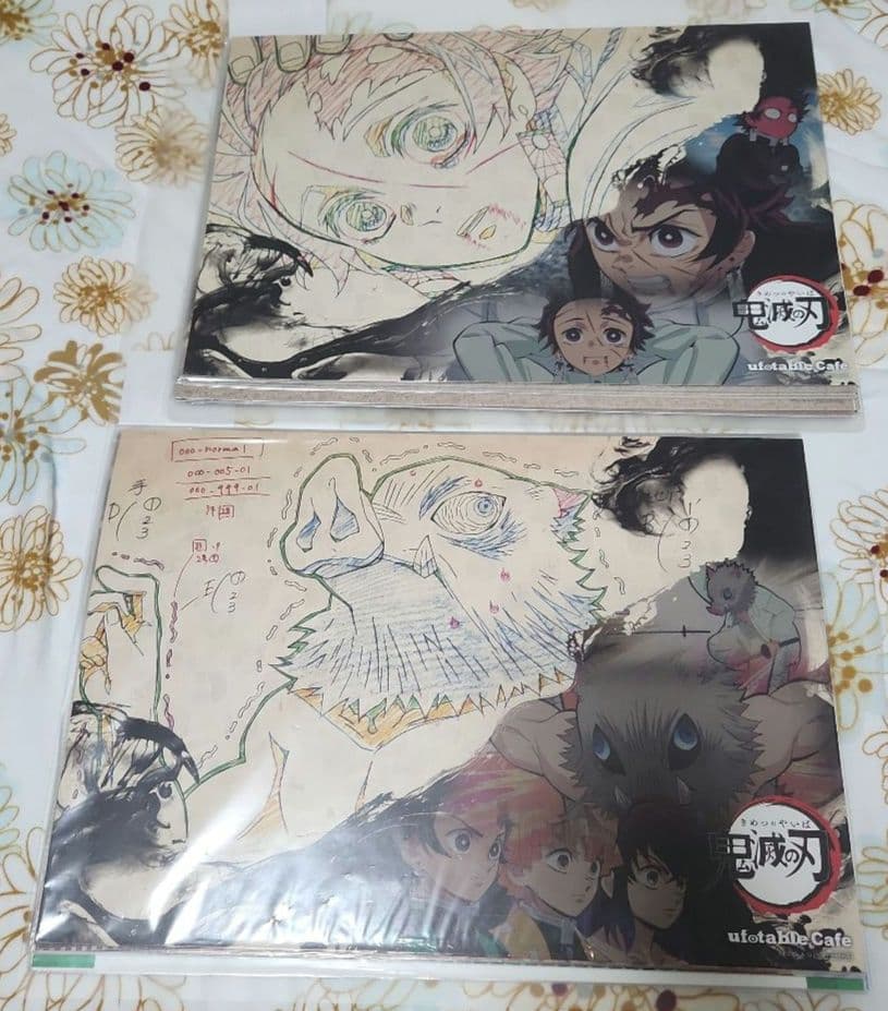 鬼滅の刃 ufotable カフェダイニングランチョンマット約40枚まとめ売り