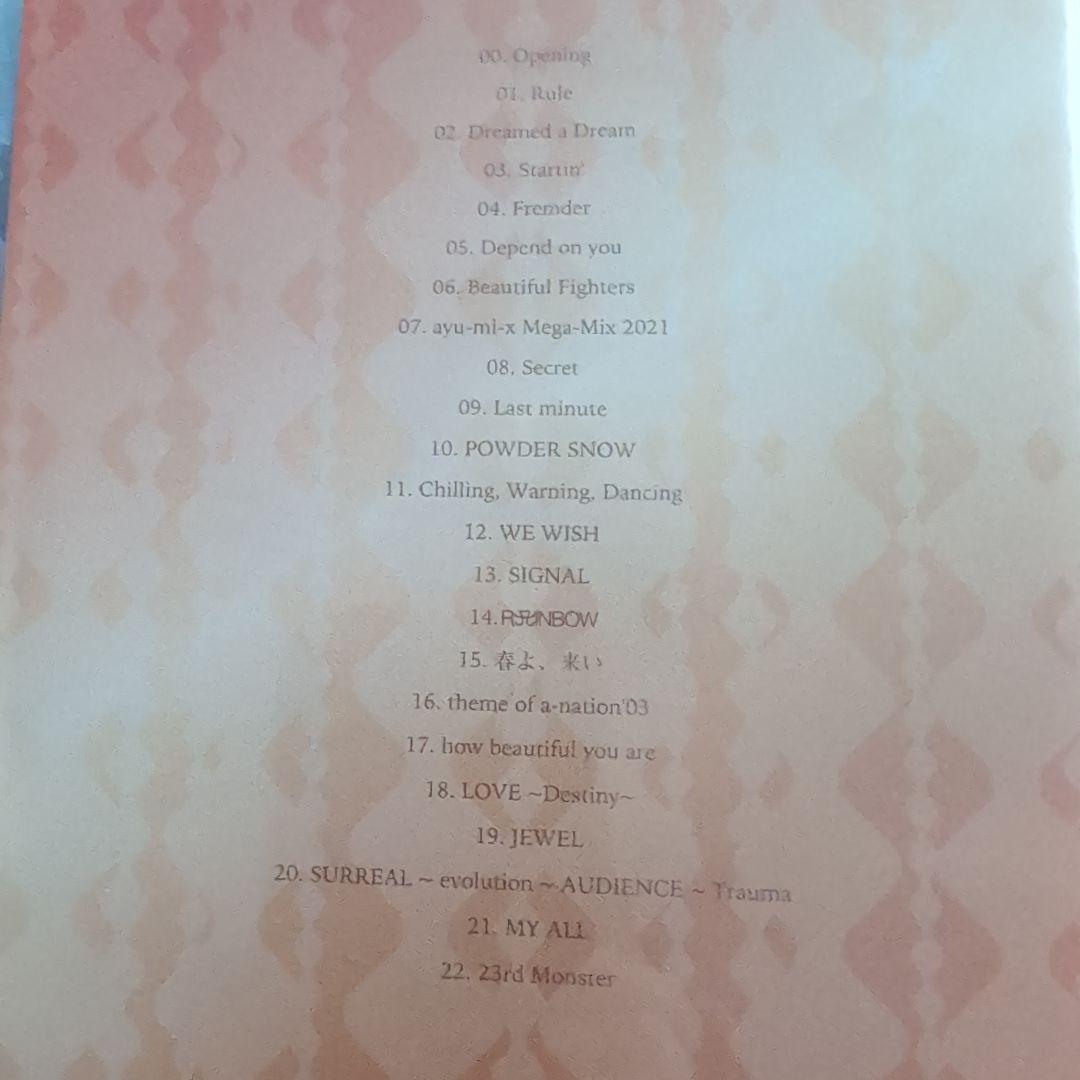 浜崎あゆみ COUNTDOWN 2021-2022*2023-2024 DVD