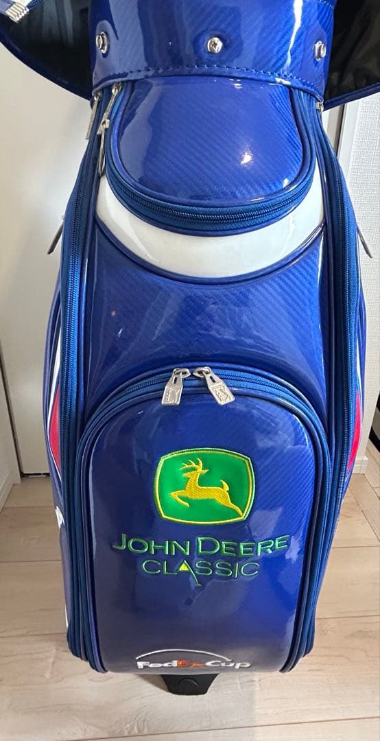 【美品＆生産終了】US PGA TOUR キャディバッグ3065 ブルー