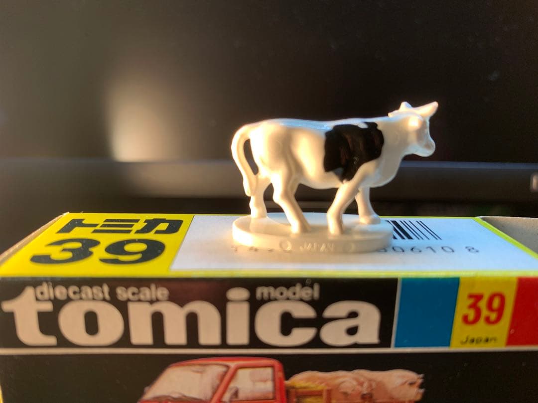 トミカ スズキ キャリイ 家畜運搬車 アルプス牧場 39-3-2 黒箱 日本製