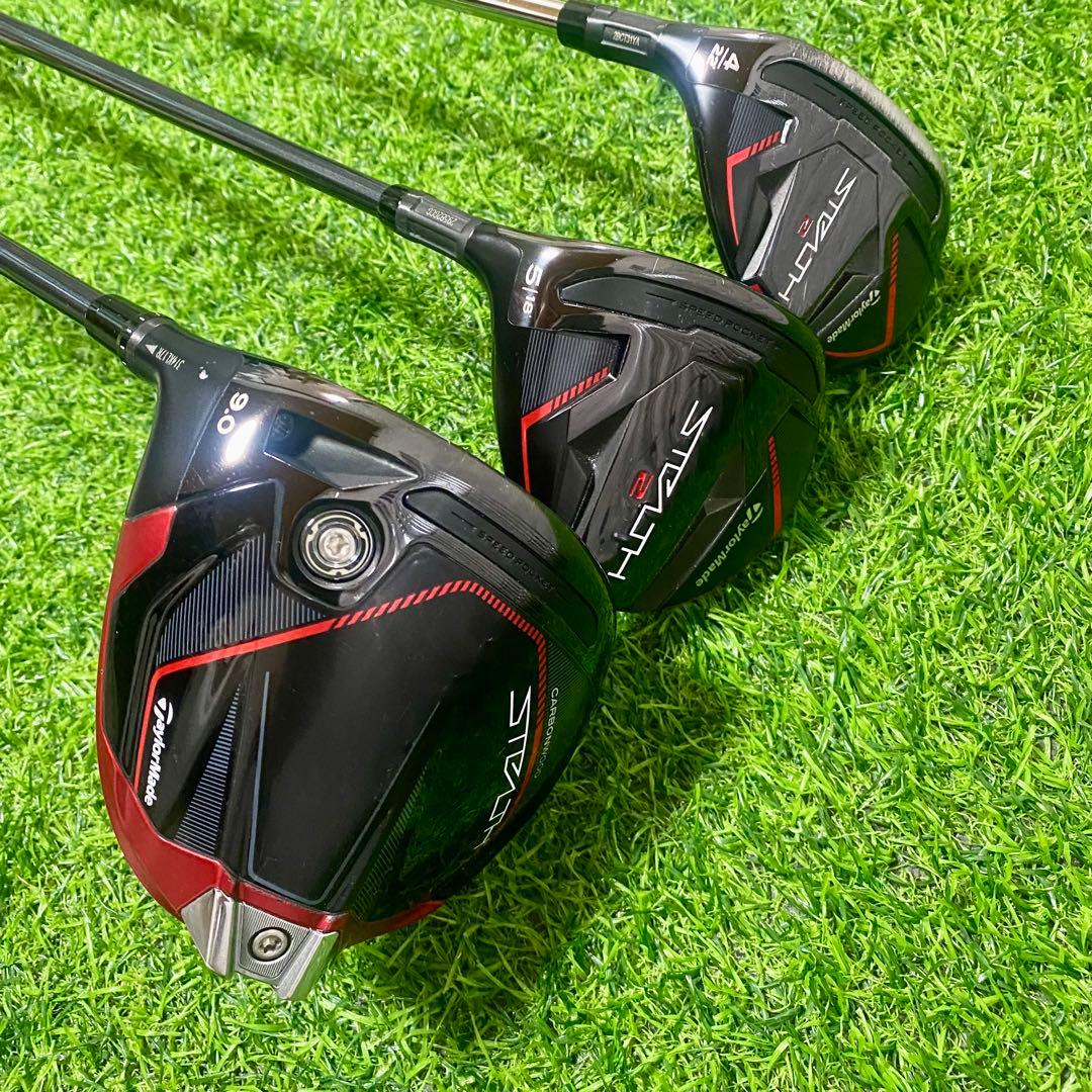 テーラーメイド ステルス2 クラブセット 11本 左 レフティ S メンズ