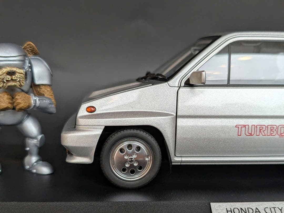 【クマちゃんの夢】オートアート 1/18 ホンダシティ ターボⅡ