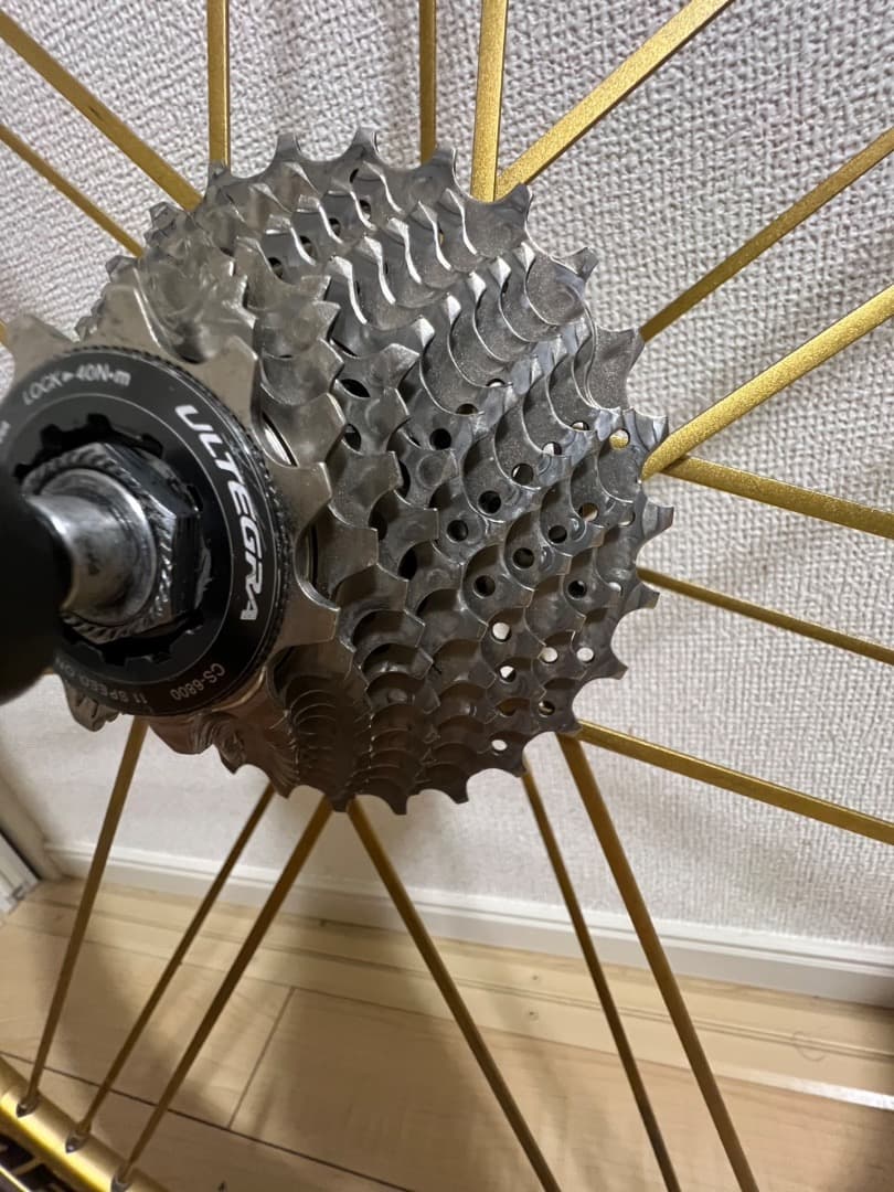 Campagnolo Shamal ゴールドクリンチャーホイール