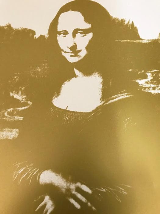 Sunday B モナリザ Museun Board G&W/ポスター