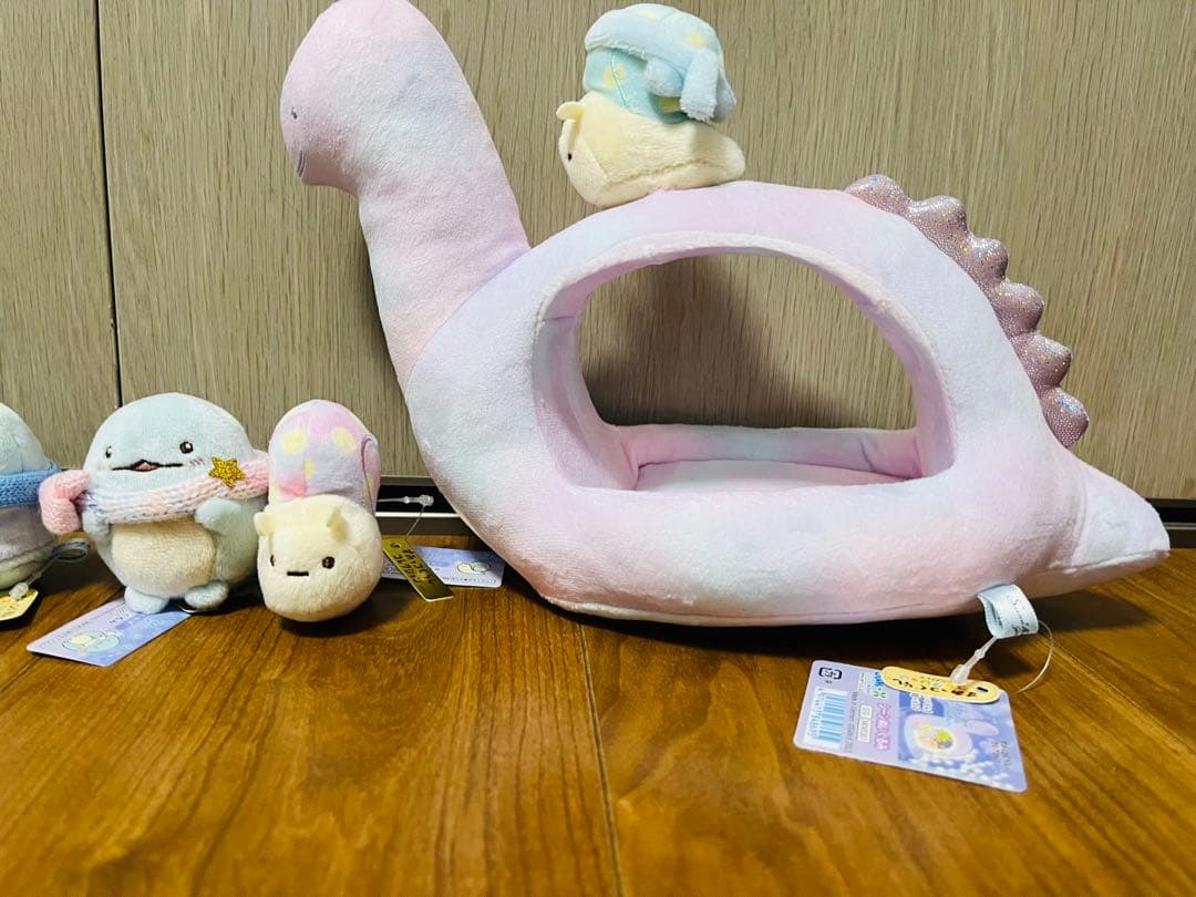 すみっコぐらし　とかげとおかあさんときらきらな夜　てのりぬいぐるみ