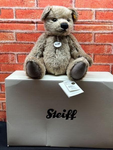 Y 美品 シュタイフ テディベア ドイツ製 ぬいぐるみ 35cm 039683