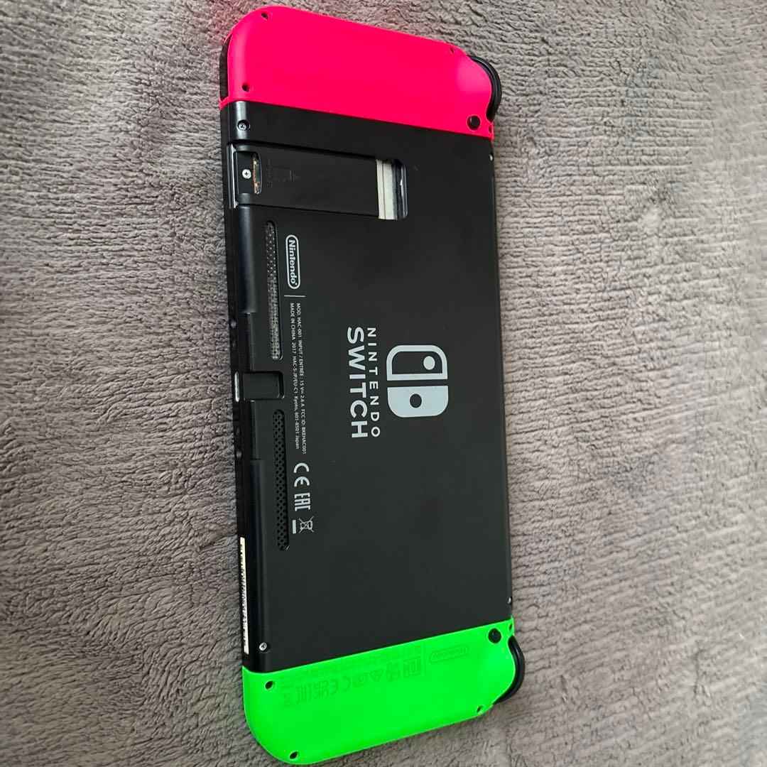 Nintendo Switch グリーン/ピンク 本体 プロコン2台
