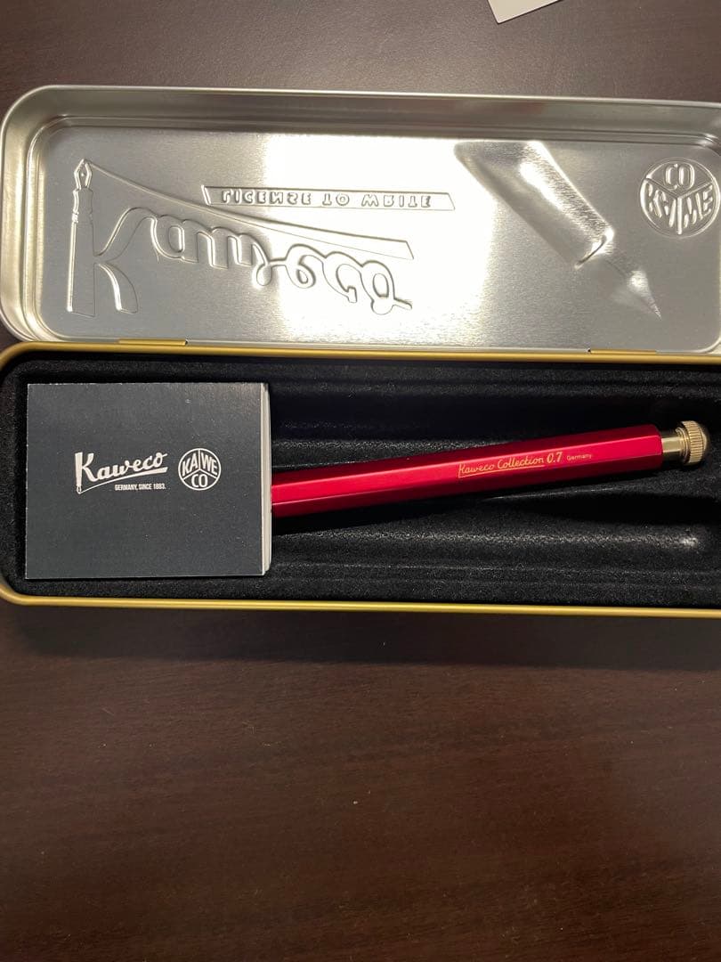 カベココレクション　シャーペン0.7 レッド