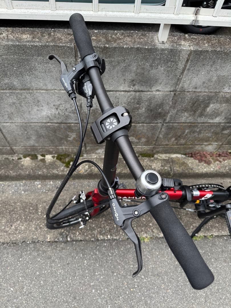 手渡し想定【室内保管】DAHON K3 2022年モデル レッド 輪行袋付き