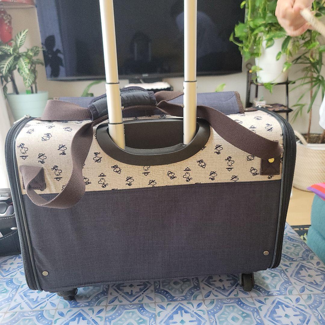 スヌーピーキャリーバッグ