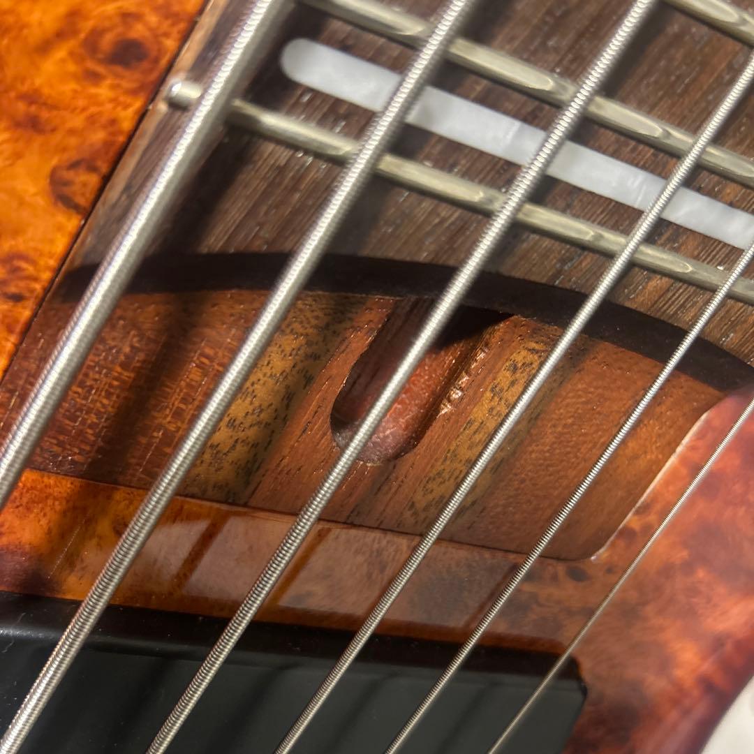 Ibanez SRMS806 Brown Topaz Burst 6弦ベース