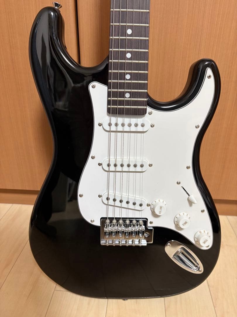 BUSKER'S エレキギター ブラック