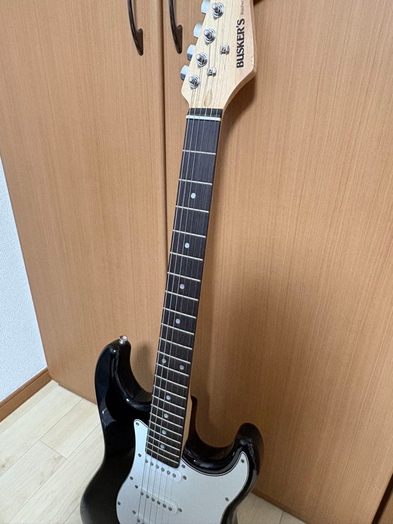 BUSKER'S エレキギター ブラック
