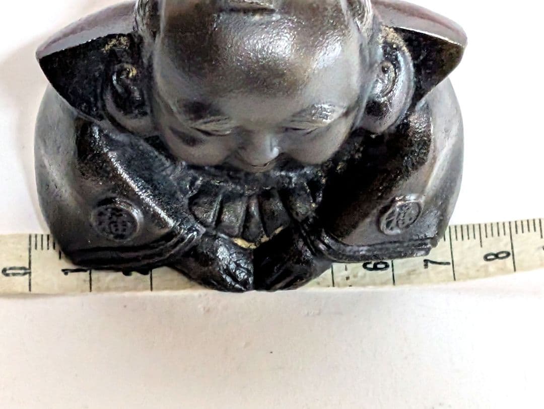 福助　文鎮　オブジェ　置物