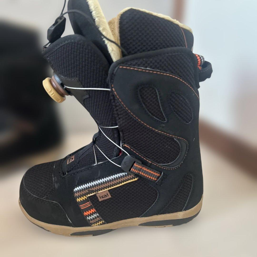 【美品】HEAD スノボブーツ　23.5cm