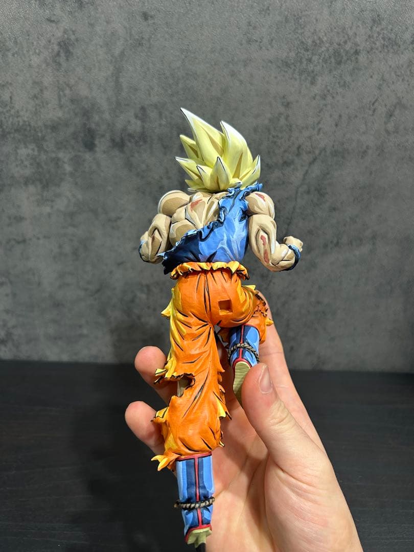 ジャンプ50周年　リペイント　孫悟空　ドラゴンボール　フィギュア　一番くじ