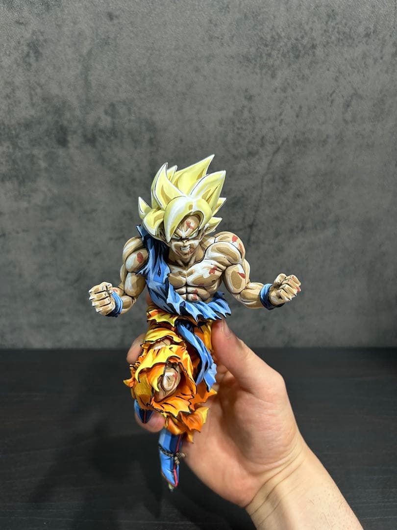 ジャンプ50周年　リペイント　孫悟空　ドラゴンボール　フィギュア　一番くじ