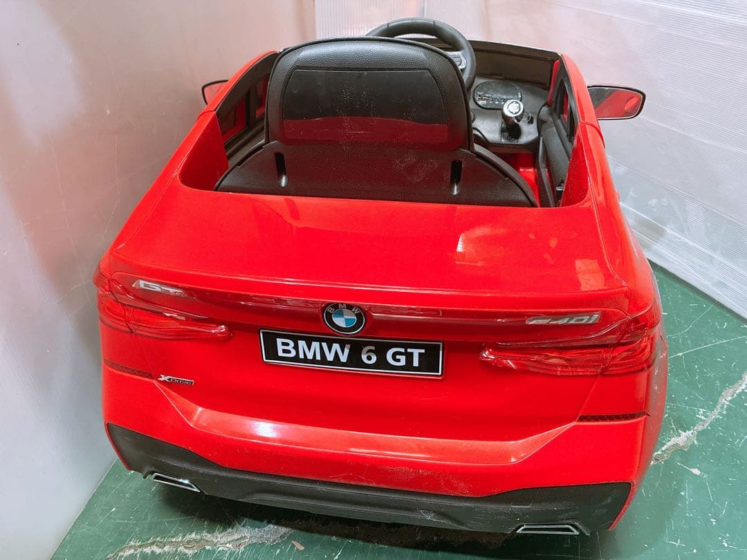  6 GT 電動乗用カー キッズカー 乗用玩具 レッド 正規デザイン