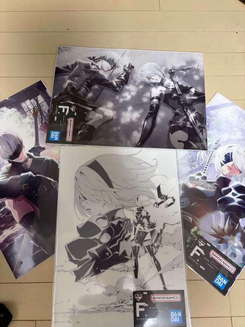 NieR Automata 一番くじA賞、C賞