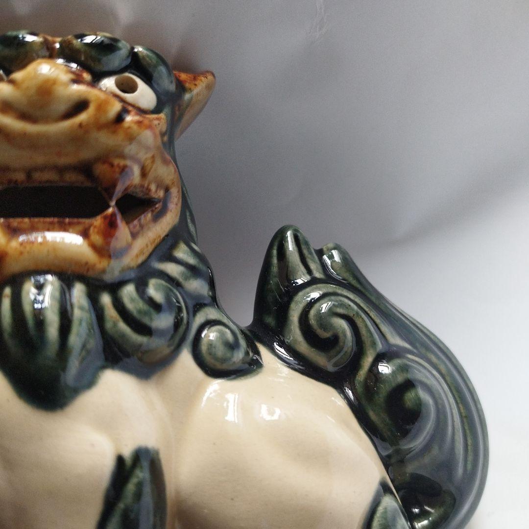 沖縄　シイサー　魔除け陶器製 2体セット