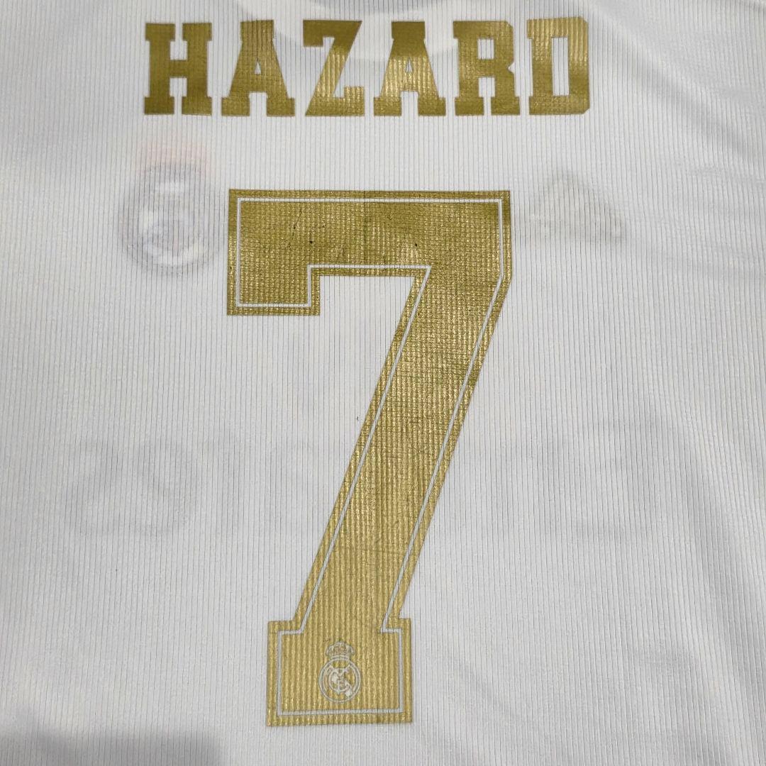 レアルマドリード　2019　アザール　ユニフォーム　M　adidas　アディダス