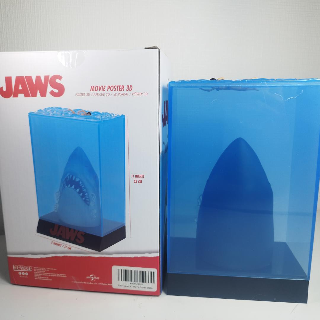 ジョーズ 3D ポスター スタチュー 日本未発売 海外限定 映画 JA IET7