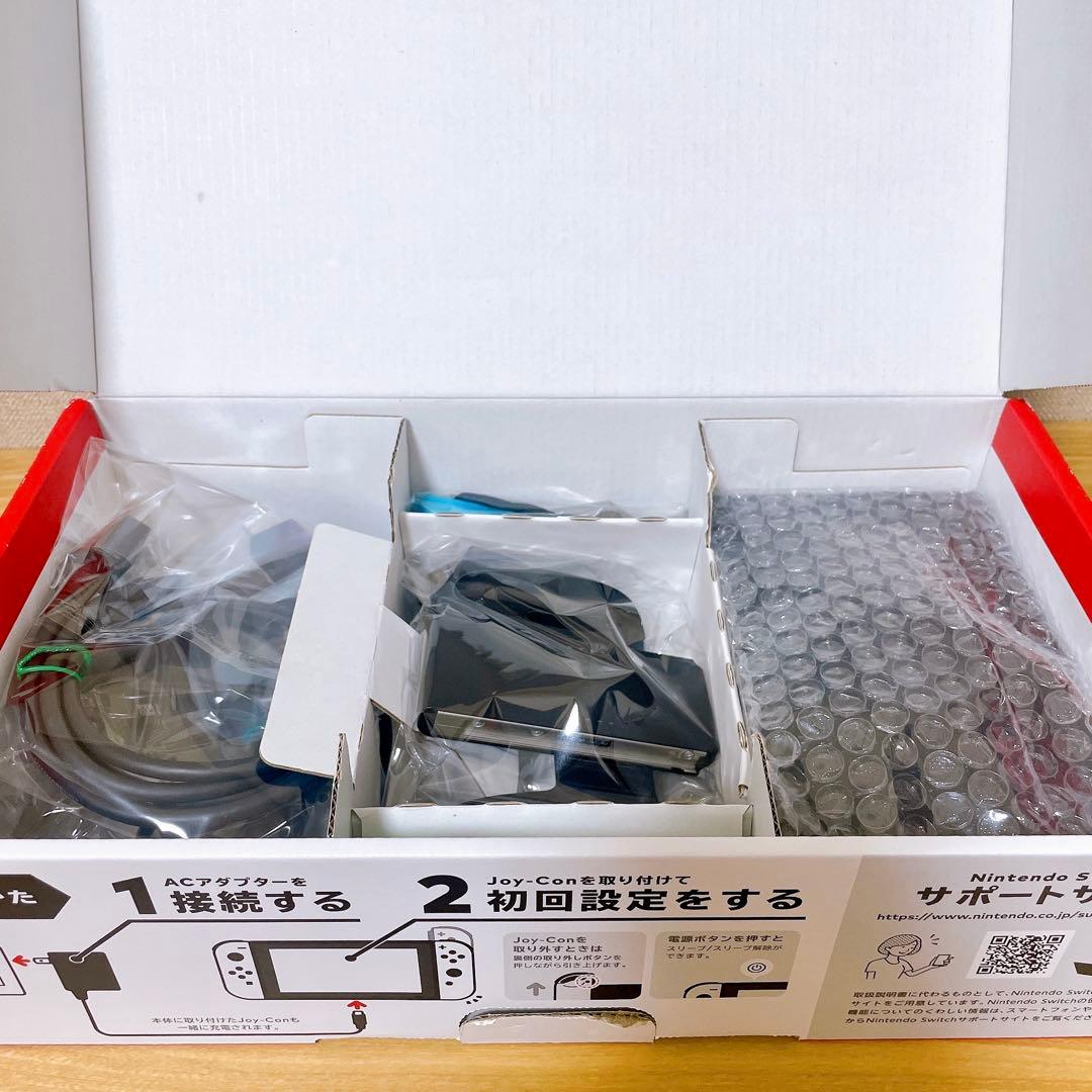 【未使用に近い】Switch 本体 ネオンパープル、ネオンピンク