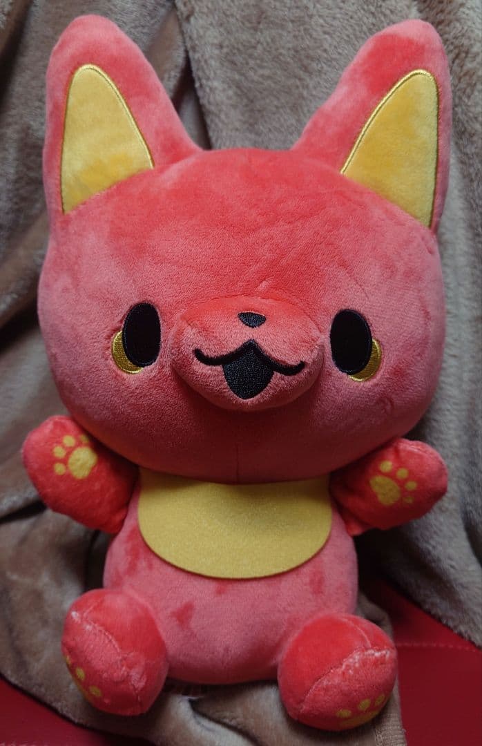 かみさまきつねとサラリーマン BIGぬいぐるみ ベニ キン セット