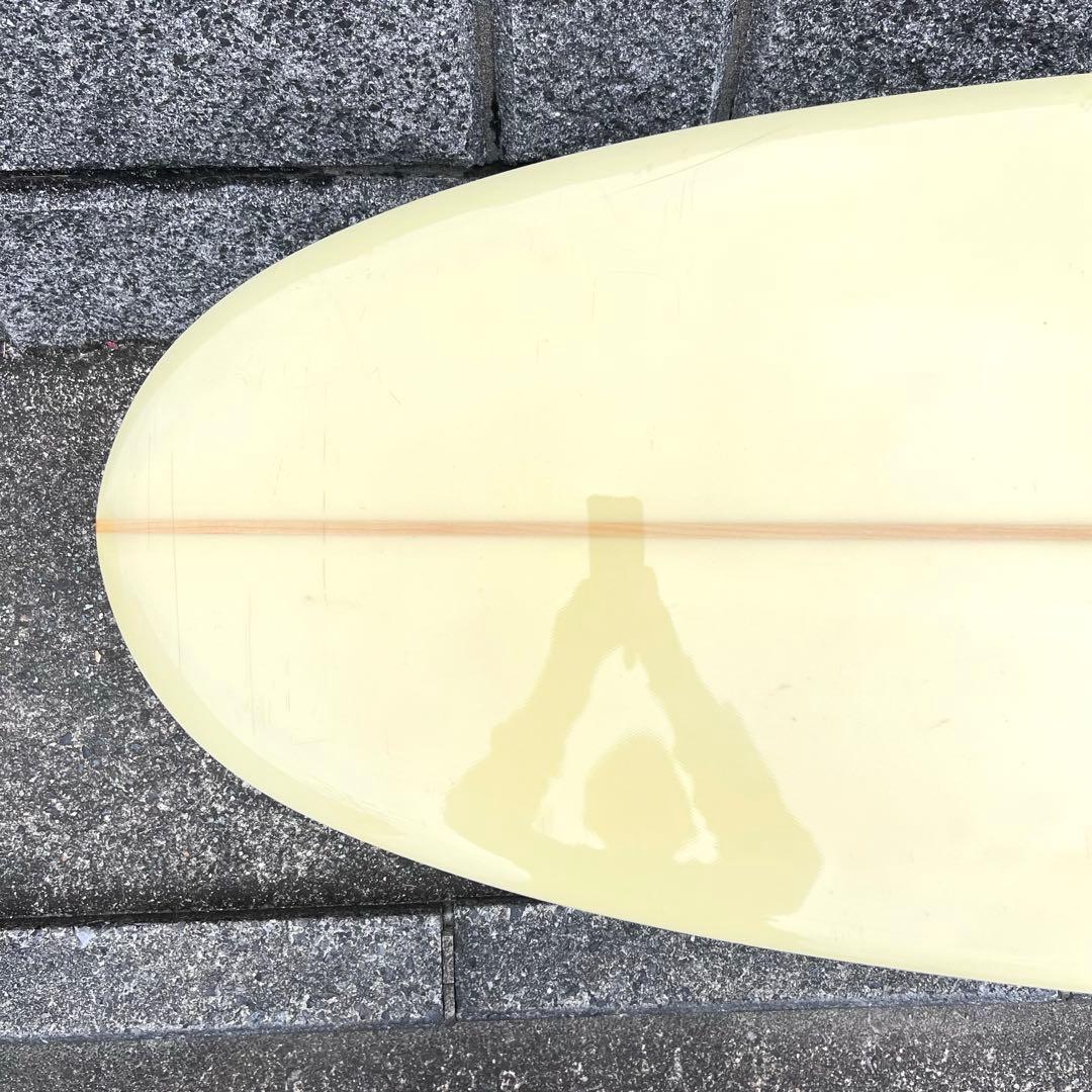 サーフボード　ロングボード　9’0ft フィン　ケース付き　中古美品　浮力十分