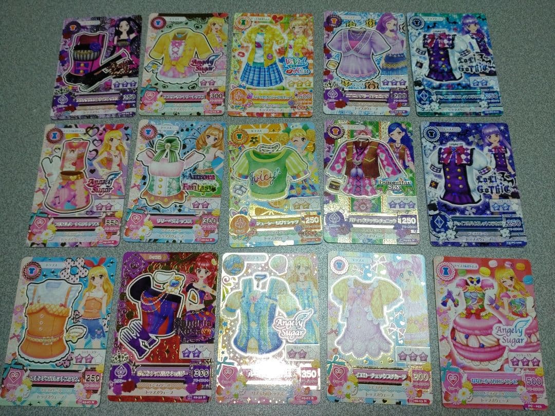 アイカツ　カード　まとめ　確認用