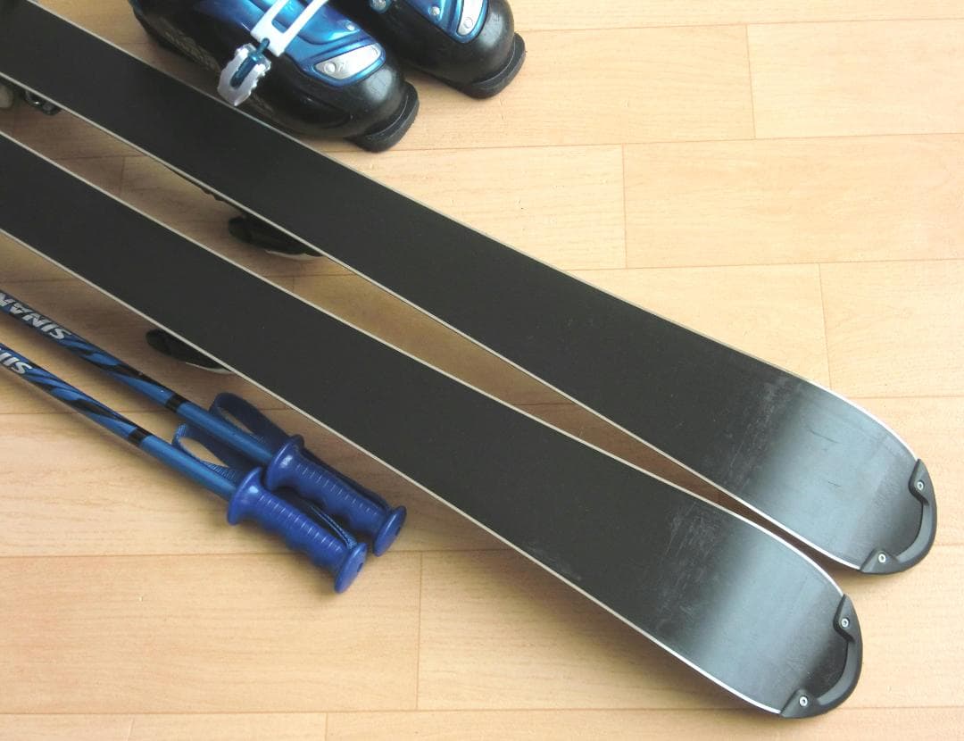 ■送料無料■ノルディカ＋Hart■子供用スキーセット■板120靴22■WAX済■