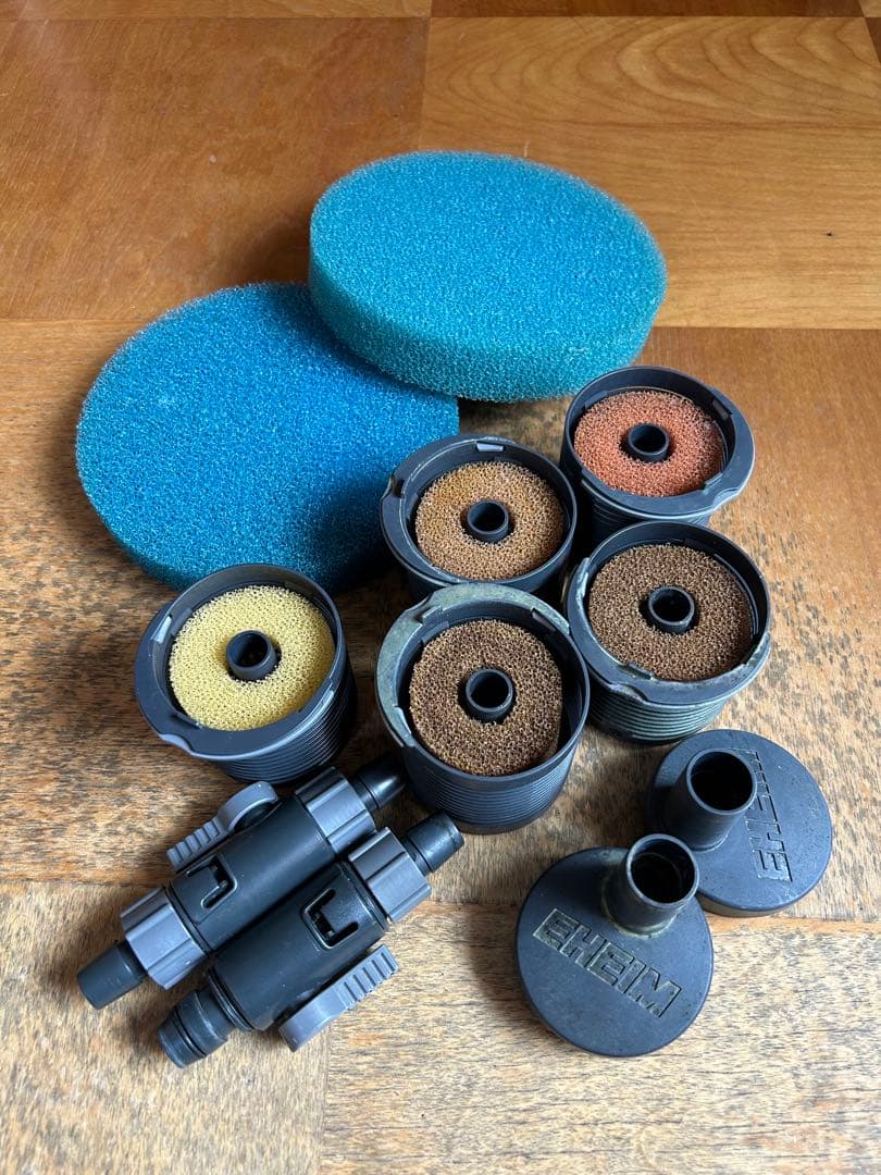 EHEIM フィルターセット　2217 2台　アクアコンパクト2004 3台