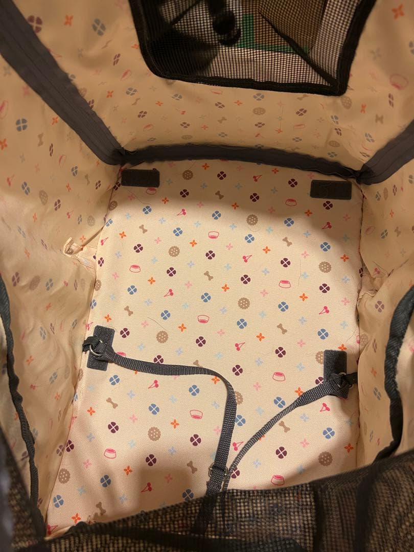 ペットカート メッシュカバー付き