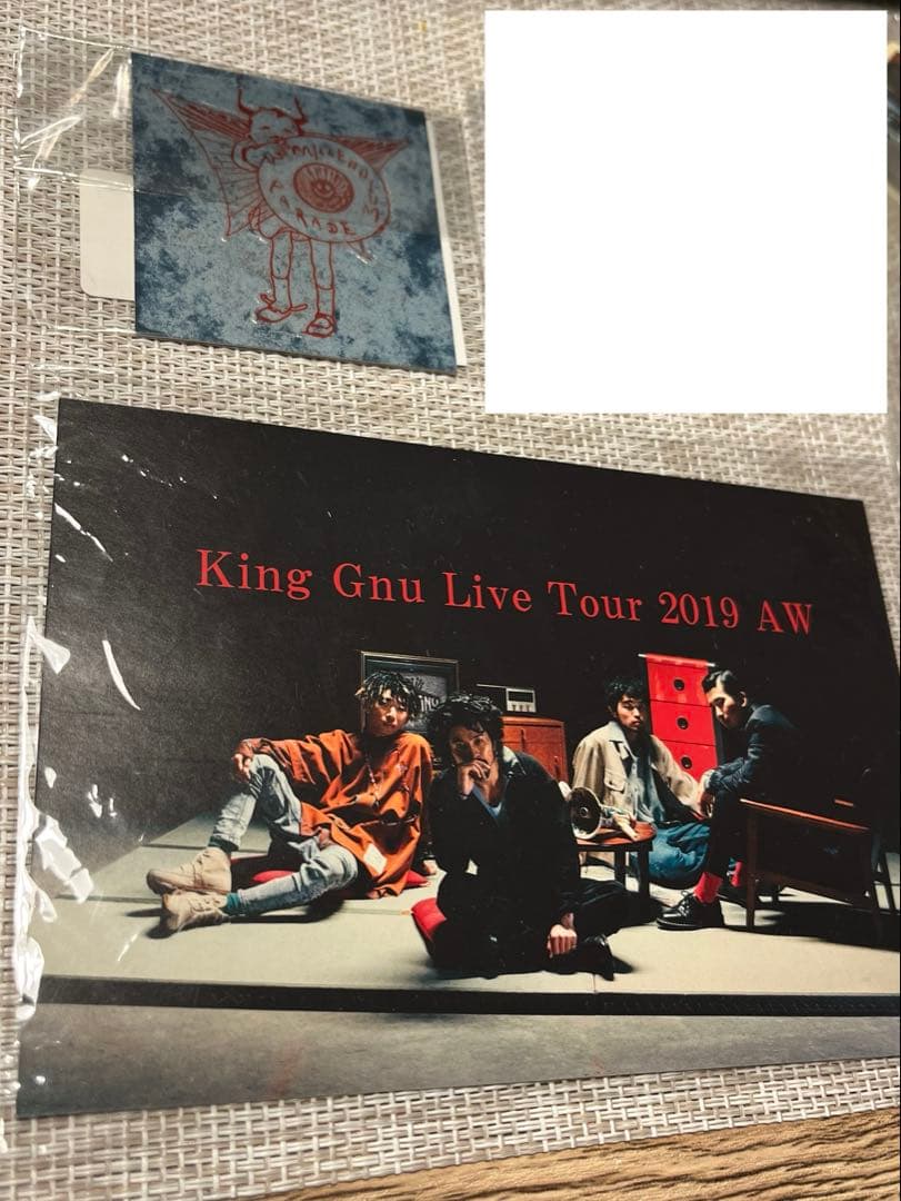 KingGnu / Millennium Parade ステッカー ポストカード