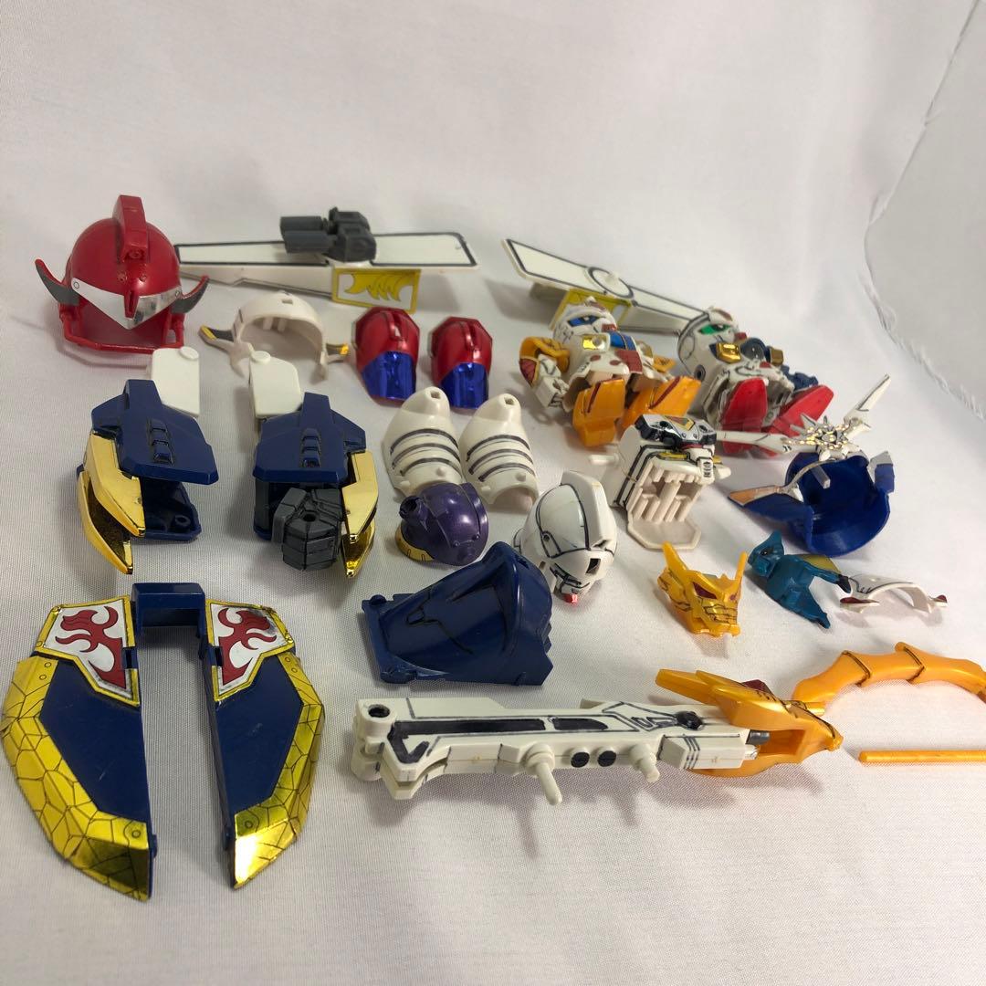 【当時品】SDガンダムBB戦士 超機動大将軍の輝羅鋼＋ジャンク部品