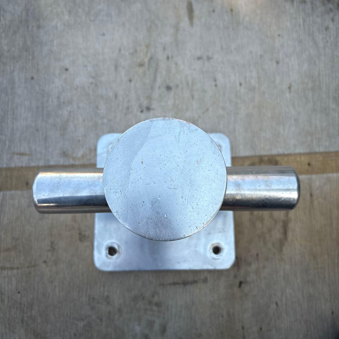 「特注」ステンレス製 クロスビット 船舶