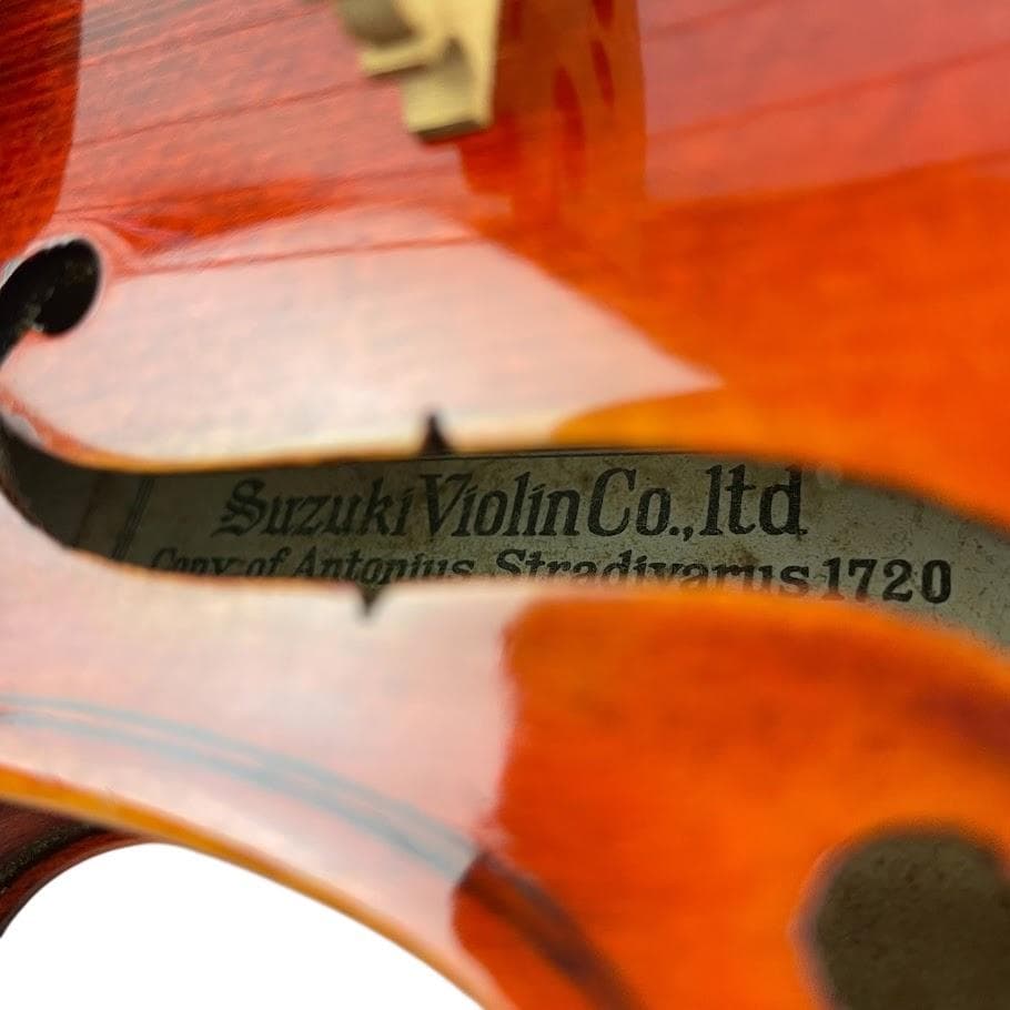 幻虎杢●鈴木バイオリン● No.500 1/2 1980年 希少 高級グレード