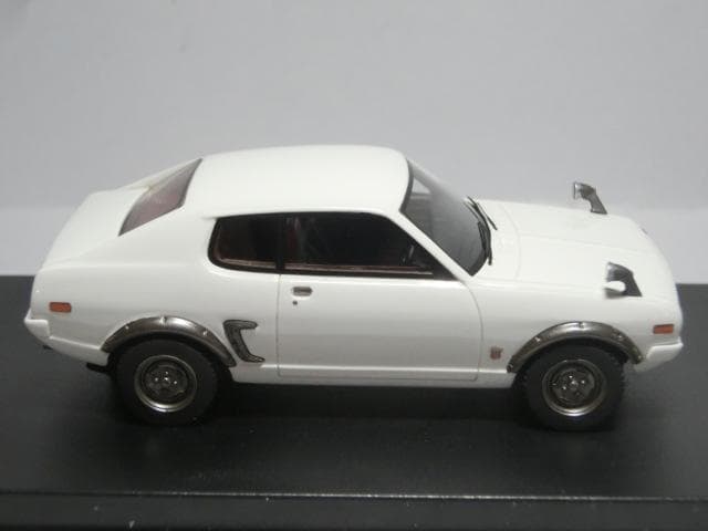 LA-X 1/43 三菱ギャランクーペFTO 1600GSR 1973 白 箱付