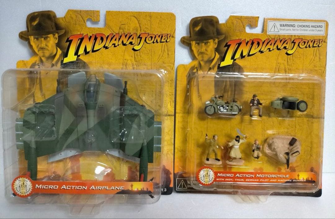 【レア】インディアナ・ジョーンズ　テーマパーク限定　ミニフィギュア　２個