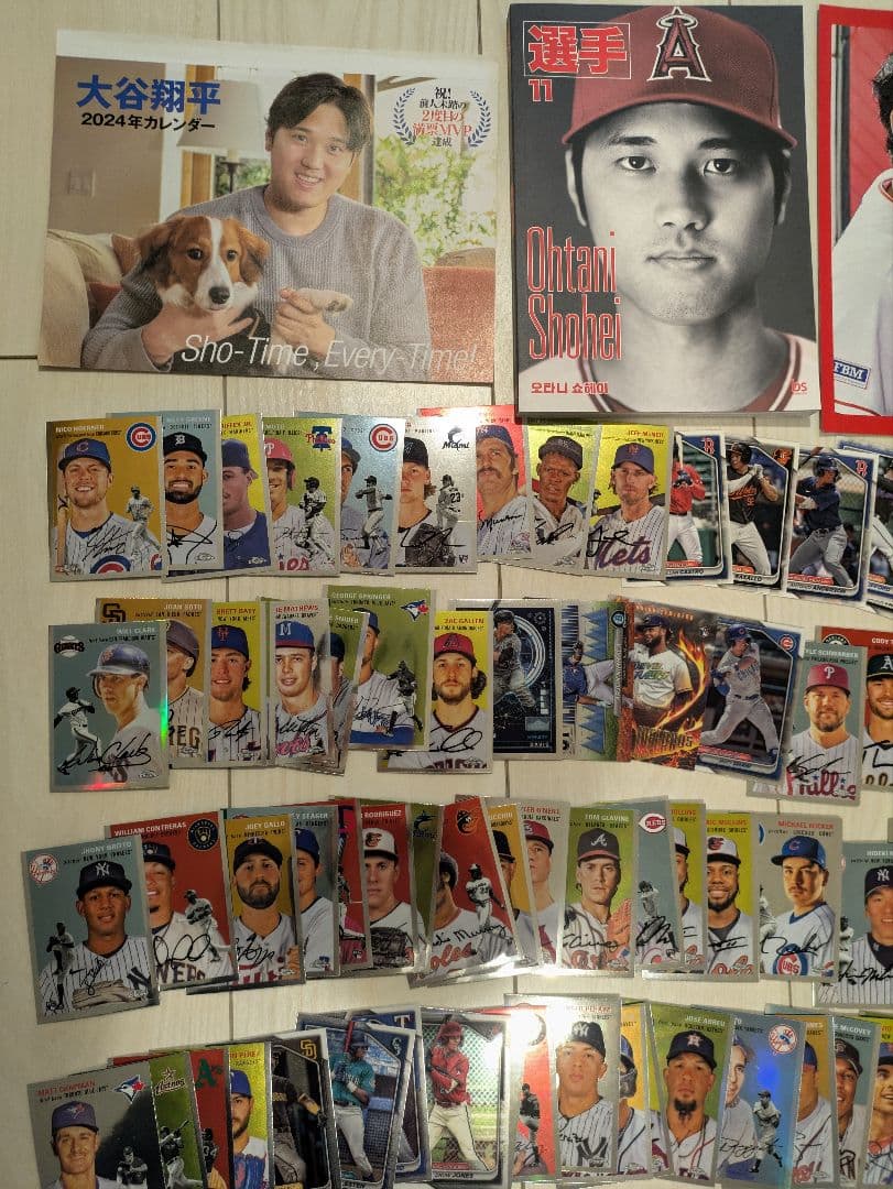 大谷翔平 エンゼルス ファイターズ グッズ カード カレンダー 大量 MLB