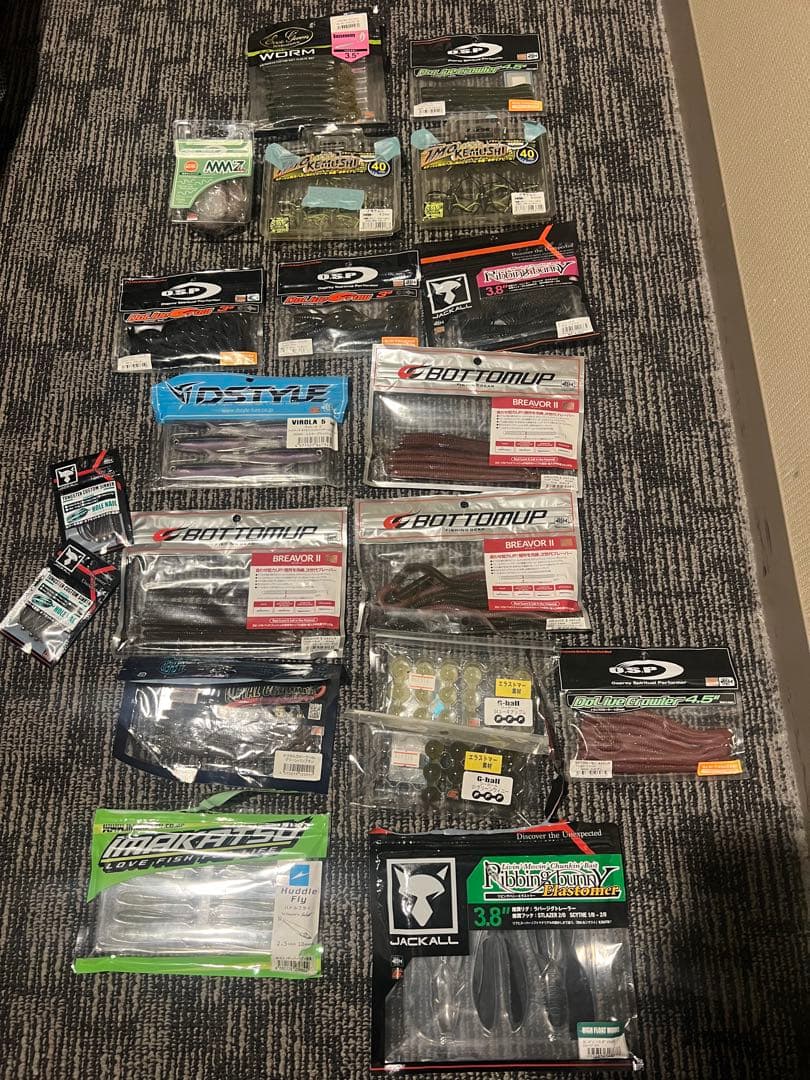 バス釣り　引退セット　ワームセット　即購入OK