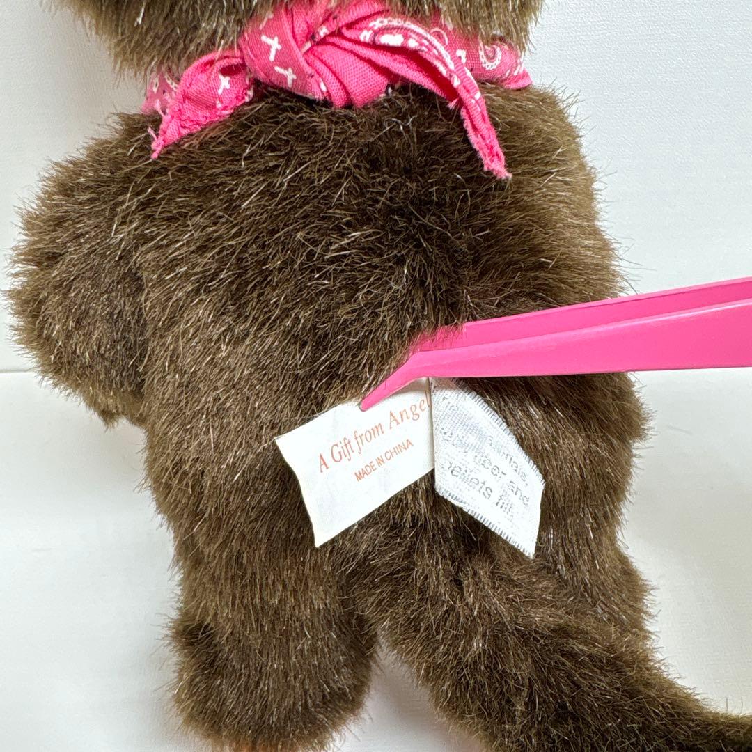 2002年発売 ポキポキ モンチッチ バンダナ ピンク 女の子 1376